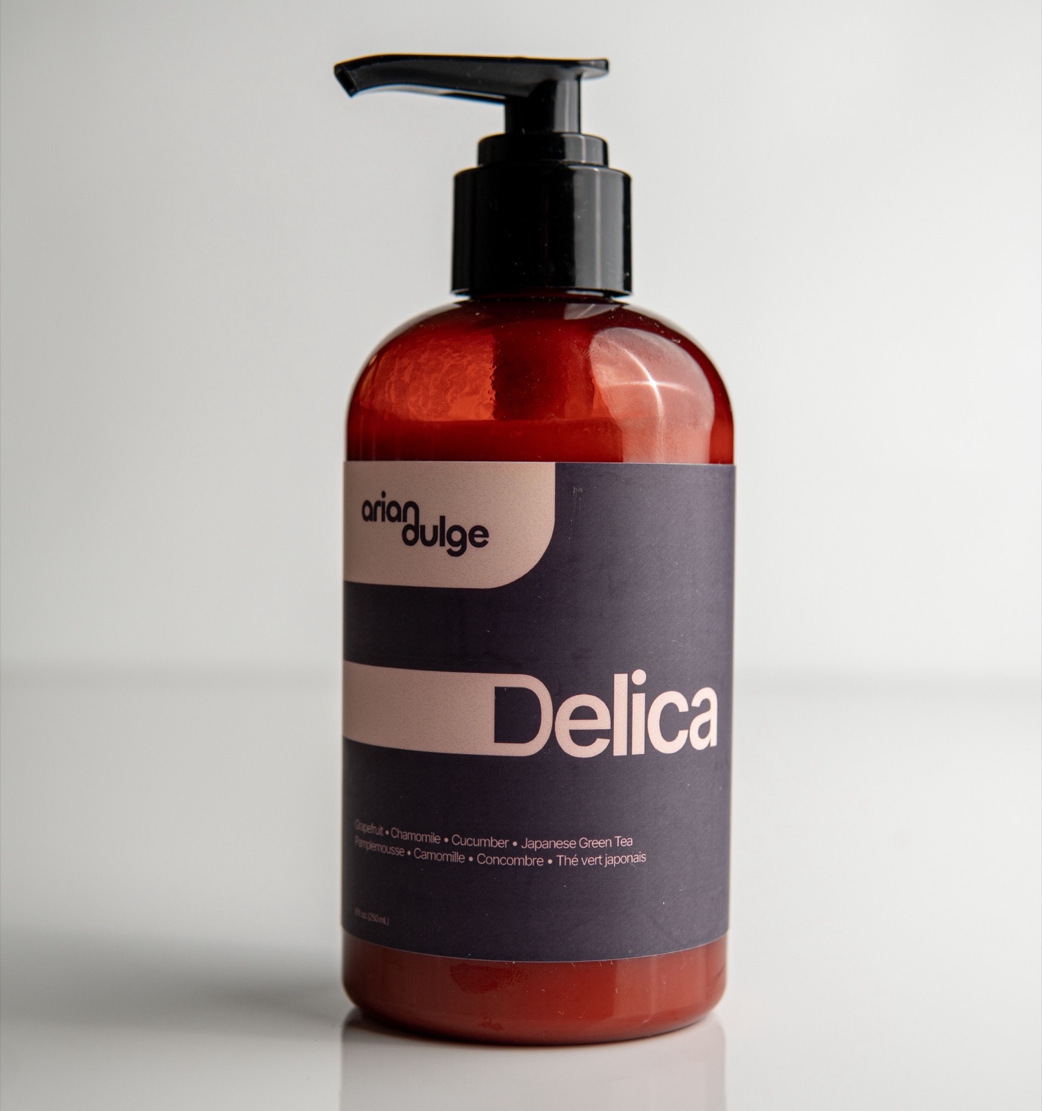 Arian Dulge Skincare — Product photography
